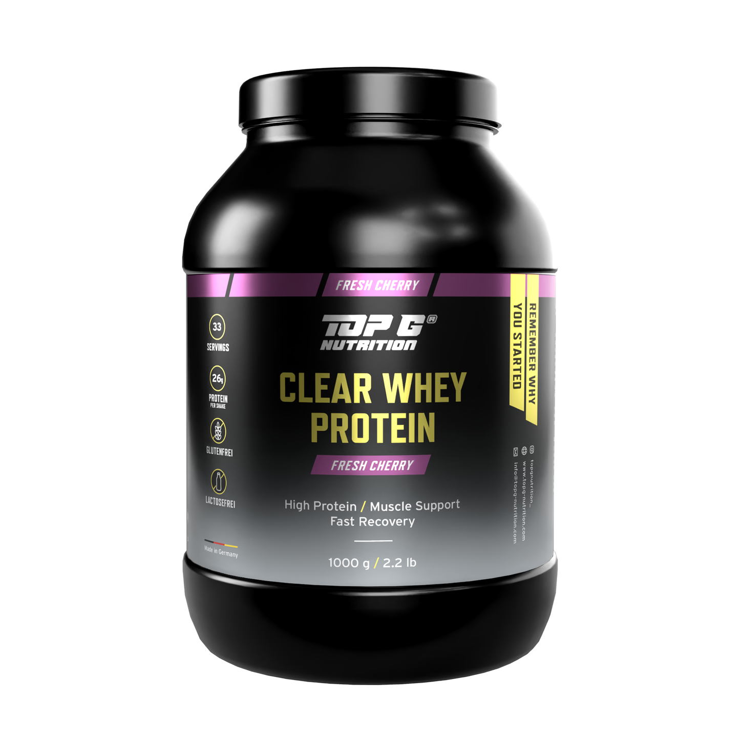 Clear Whey Protein Fresh Cherry