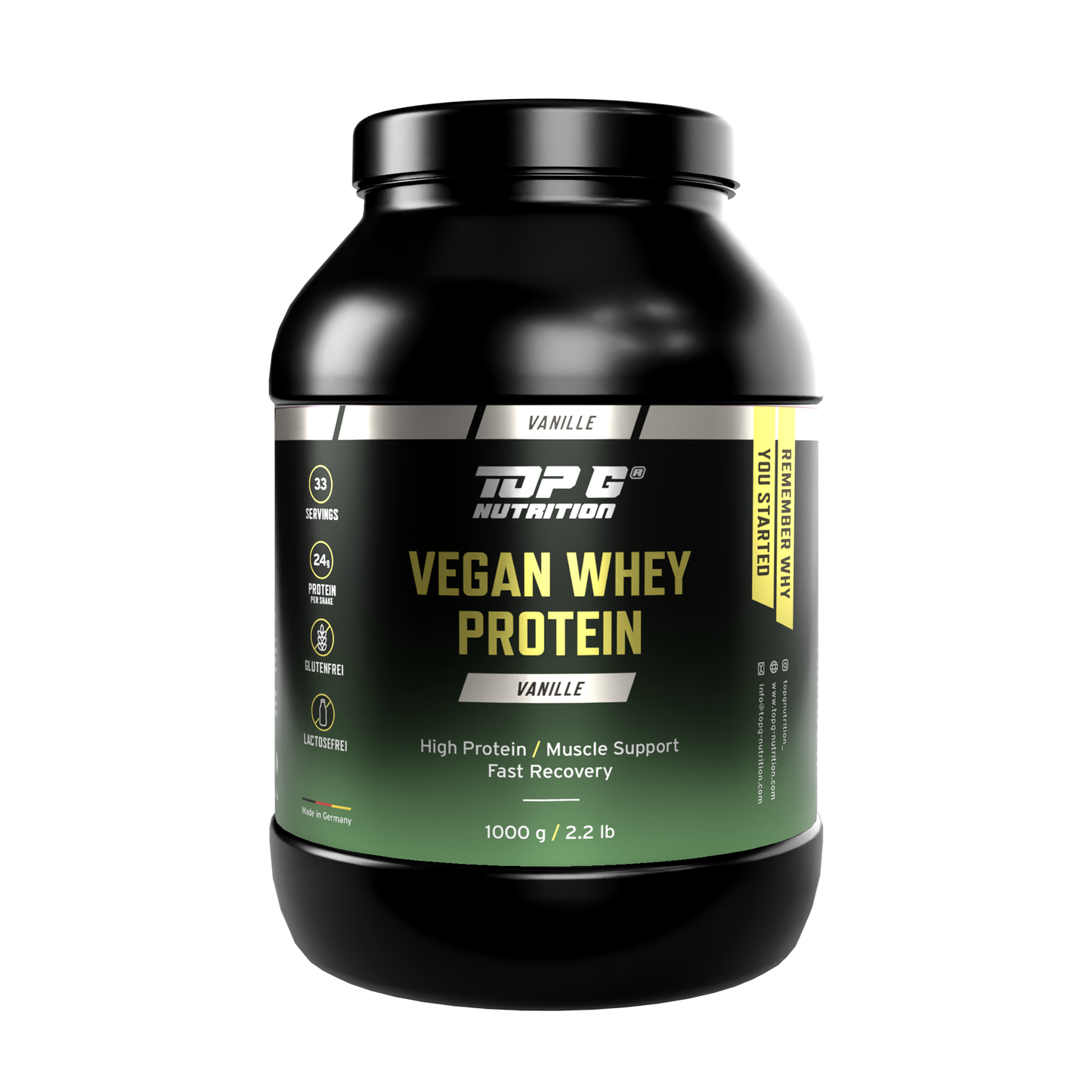 Vegan Whey Protein Vanille