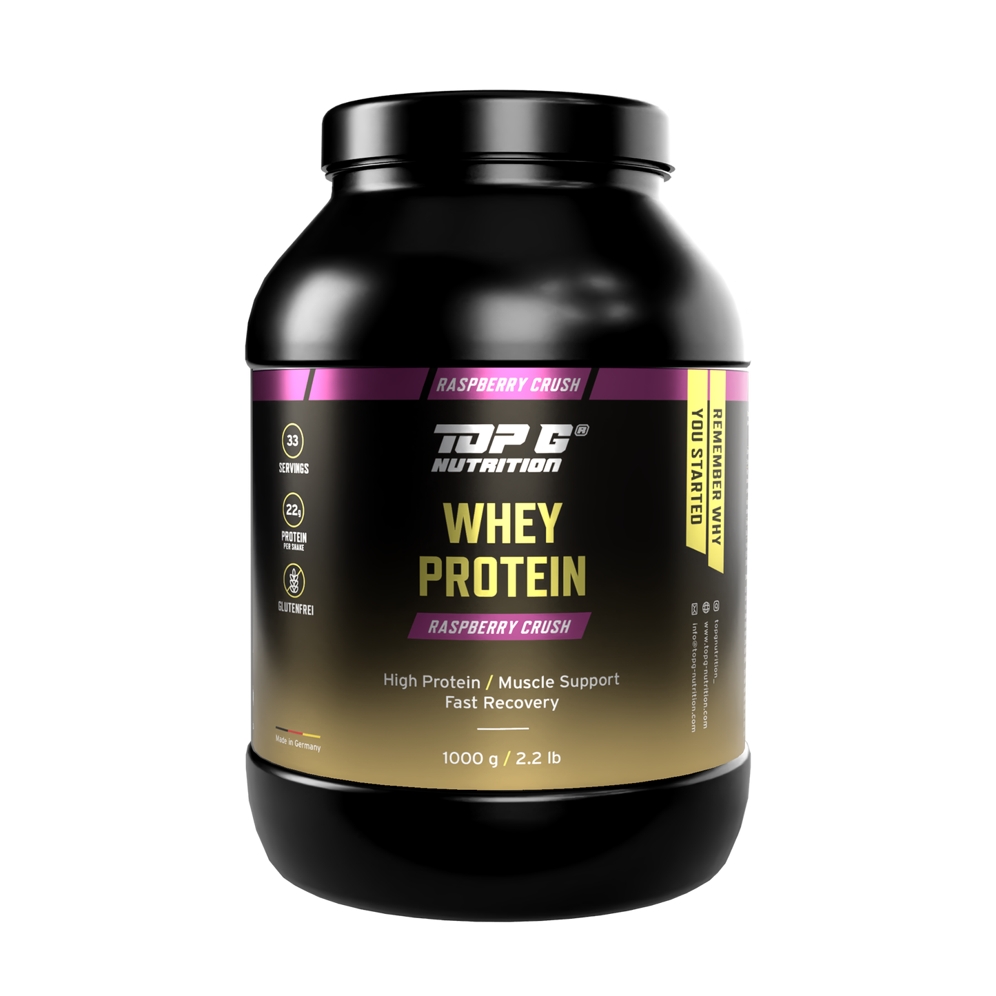 Whey Protein Raspberry Crush